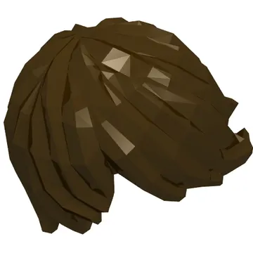 Hair Tousled with Side Part