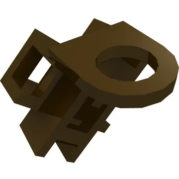 Minifig Neckwear Scabbard for Two Katanas