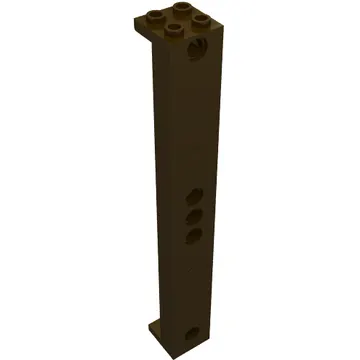 Support 2 x 2 x 13 with 5 Pin Holes