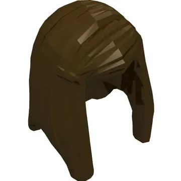 Hair Long Smooth with Bangs Swept to the Right