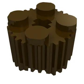 Brick Round 2 x 2 [Grill]