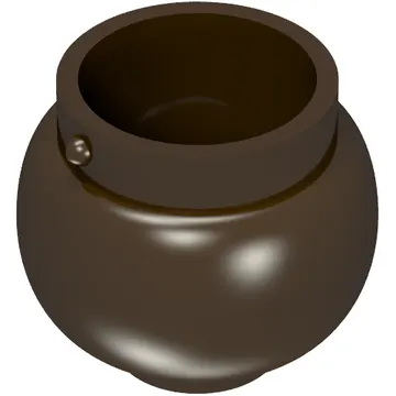 Minifig Pot Small with Handle Holders