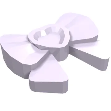 Headwear Accessory Bow with Heart, Long Ribbon and Pin