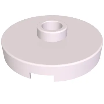 Plate Special Round 2 x 2 with Center Stud (Jumper Plate)