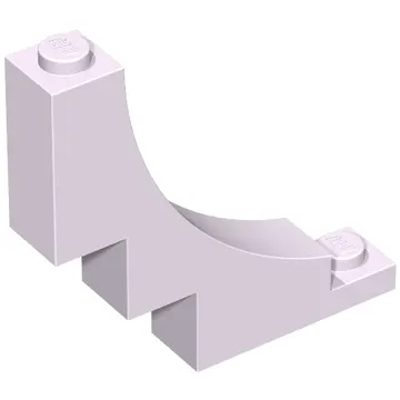 Brick Curved 1 x 5 x 4 Inverted