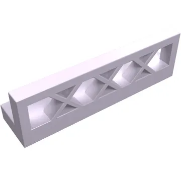 Fence Lattice 1 x 4 x 1