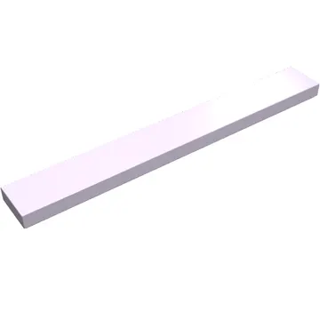 Tile 1 x 8 with Groove
