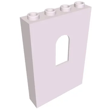 Panel 1 x 4 x 5 with Arched Window