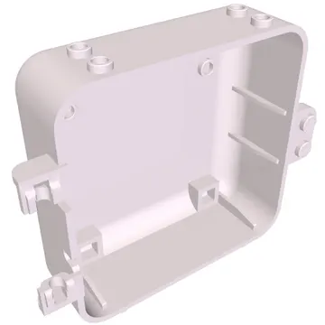 Pod, Square 3 x 8 x 6 2/3 [Female]