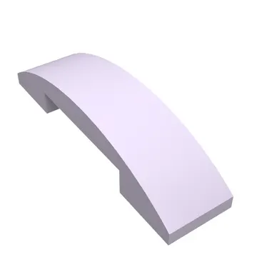 Brick Curved 4 x 1 Double with No Studs