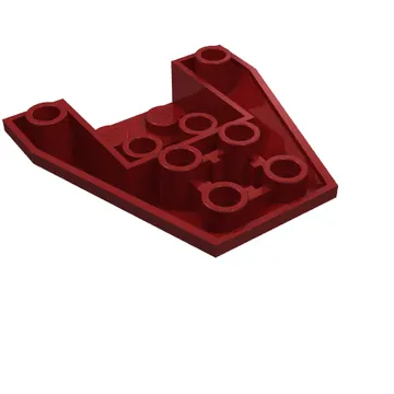 Brick Wedged, Sloped Inverted 4 x 4 Triple [4 Connections between Front Studs]