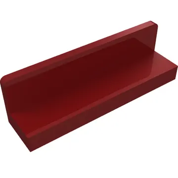 Panel 1 x 4 x 1 with Rounded Corners [Thin Wall]