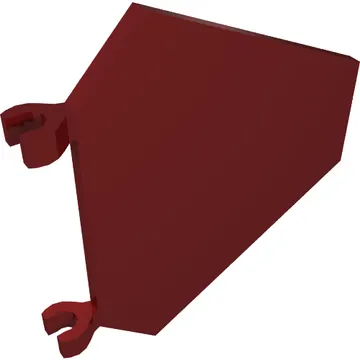 Flag 5 x 6 Hexagonal with U Clips