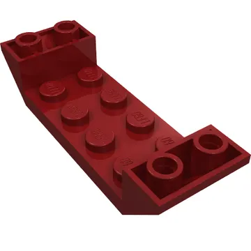 Brick Sloped Inverted 45° 6 x 2 Double with 2 x 4 Recessed