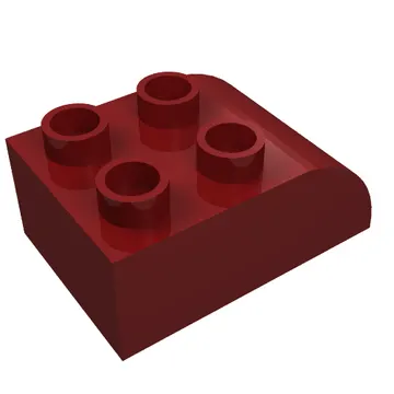 Duplo Brick 2 x 3 with Curved Top