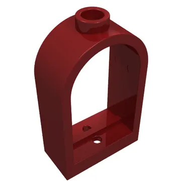 Window 1 x 2 x 2 2/3 with Rounded Top
