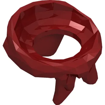 Minifig Neckwear Bandana Tied in Front