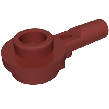 Plate Round 1 x 1 with Hollow Stud and Horizontal Bar 1L