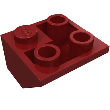 Brick Sloped Inverted 45° 2 x 2 Double Convex