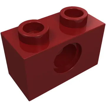 Technic Brick 1 x 2 [1 Pin Hole]