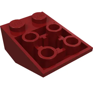 Brick Sloped Inverted 33° 3 x 2, Connections between Studs, Ovoid Bottom Pin