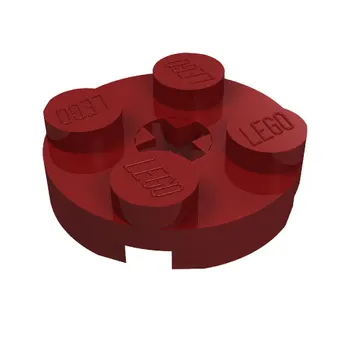 Plate Round 2 x 2 with Axle Hole Type 1 (+ Opening)