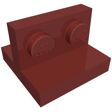 Bracket 2 x 2 with 1 x 2 Vertical Studs