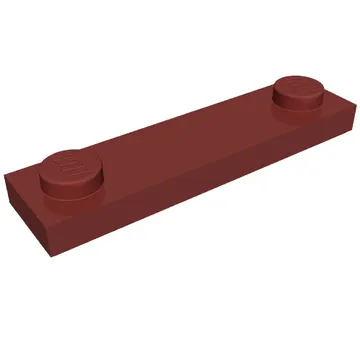 Plate Special 1 x 4 with 2 Studs with Groove [New Underside]