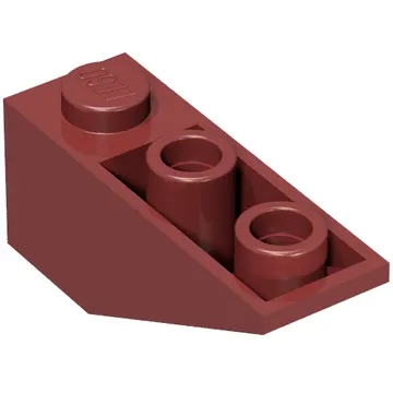 Brick Sloped Inverted 33° 3 x 1 with Internal Stopper and No Front Stud Connection