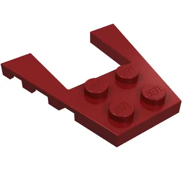 Wedge Plate 4 x 4 with 2 x 2 Cutout