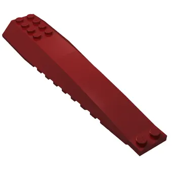 Brick Wedged, Curved 16 x 4 Triple with Inner Ridges