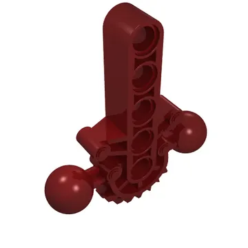 Large Figure Skeletal, Torso with Beam, 2 Ball Joints, and 7 Tooth Half Gear