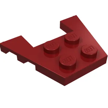 Wedge Plate 3 x 4 with Stud Notches