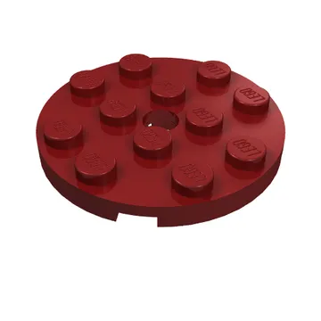 Plate Round 4 x 4 with Pin Hole
