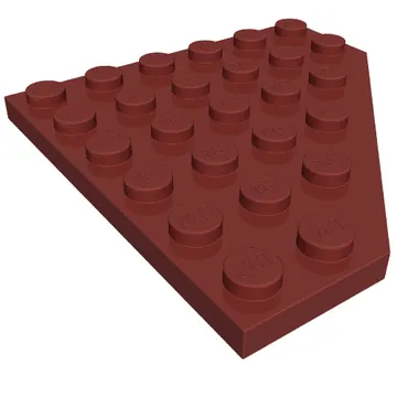 Wedge Plate 6 x 6 Cut Corner