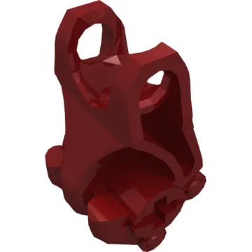 Large Figure Hand, Fist with Axle Hole, 3 Fingers