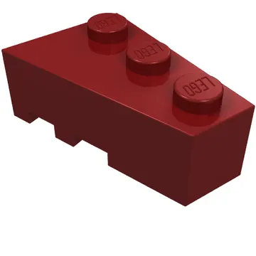 Brick Wedged, Angled 3 x 2 Right