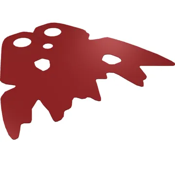 Neckwear Cape, Tattered with Holes