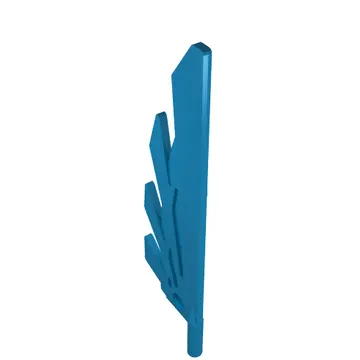 Creature Body Part, Wing 9L with Stylized Feathers