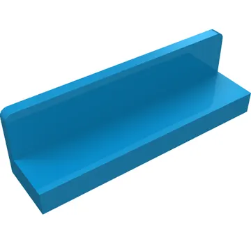 Panel 1 x 4 x 1 with Rounded Corners [Thin Wall]