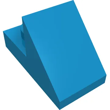 Brick Sloped 45° 2 x 1 with 2/3 Cutout [New Version]
