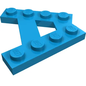 Wedge Plate 4 Stud 45° Angle Plate