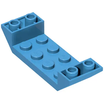 Brick Sloped Inverted 45° 6 x 2 Double with 2 x 4 Recessed