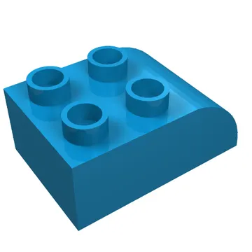 Duplo Brick 2 x 3 with Curved Top