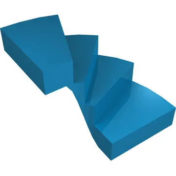 Stairs, Left 6 x 6 x 4