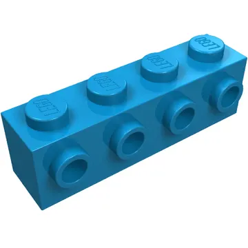 Brick Special 1 x 4 with 4 Studs on One Side