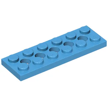 Technic Plate 2 x 6 [5 Holes]