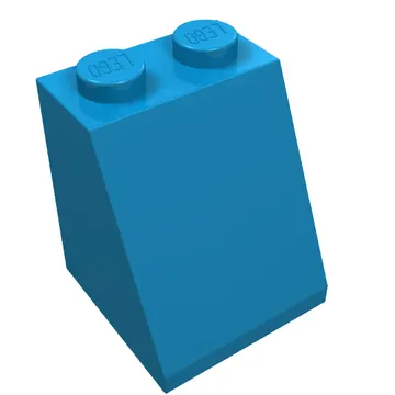 Brick Sloped 65° 2 x 2 x 2 with Bottom Tube