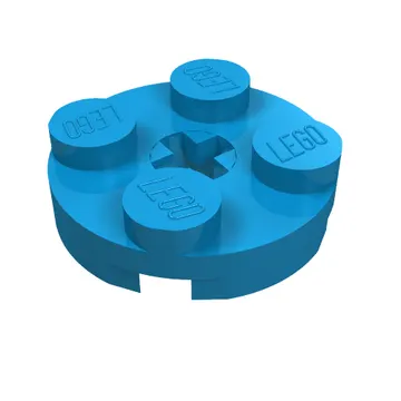 Plate Round 2 x 2 with Axle Hole Type 1 (+ Opening)