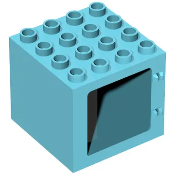 Duplo Building Door Frame 4 x 4 x 3